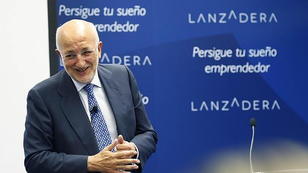 Imagen de Juan Roig en las instalaciones de Lanzadera