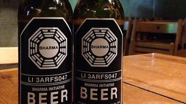Cervezas del Bharma, inspirado en la serie «Lost»