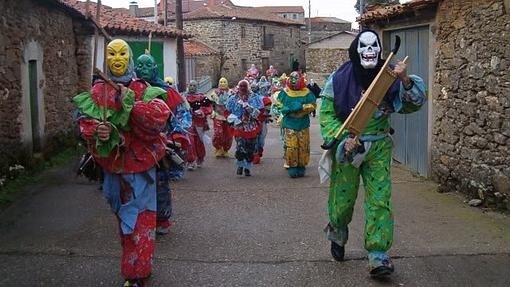 Carnavales en la localidad zamorana de Villanueva de Valrojo