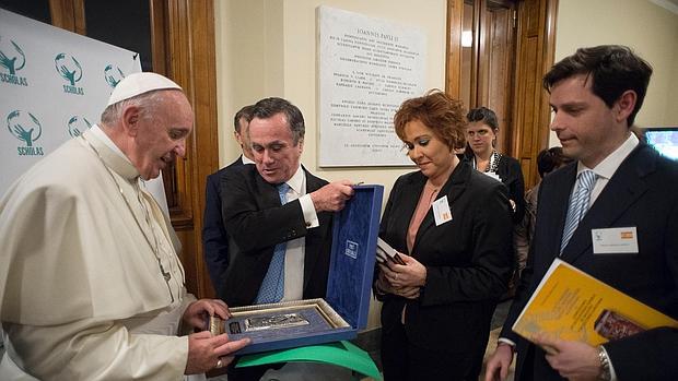 Imagen de la audiencia en El Vaticano