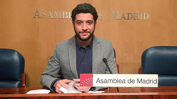 César Zafra es el «número dos» de Ciudadanos en la Asamblea de Madrid