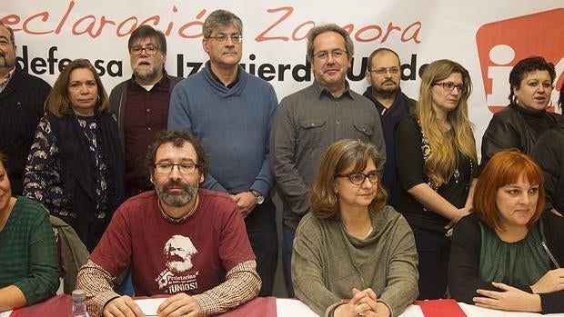 Los firmantes de la «Declaración de Zamora»