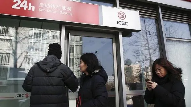 Sucursal del banco Industrial and Commercial Bank of China (ICBC) en Pekín