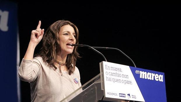 Yolanda Díaz, diputada de En Marea