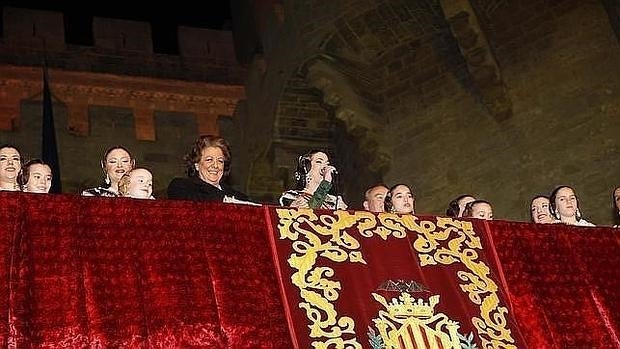 Barberà en la Crida de 2015, justo antes de su controvertido discurso