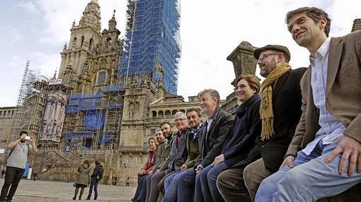 Imagen del viaje de Ribó a Galicia