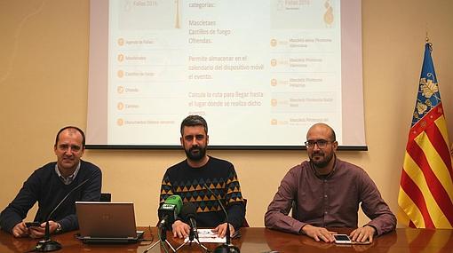 Imagen de la presentación de la App del Ayuntamiento de Valencia