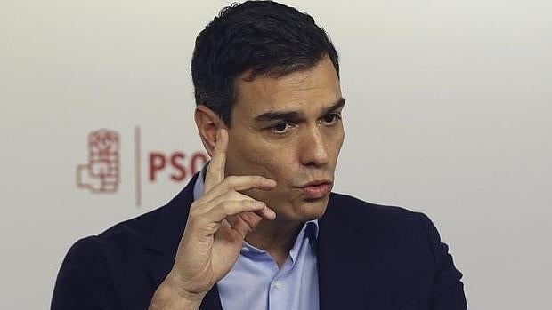 Pedro Sánchez, secretario general del PSOE