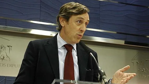 Rafael Hernando, portavoz parlamentario del PP
