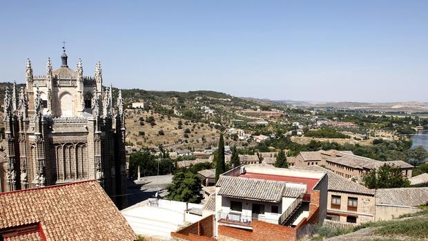 San Juan de los Reyes y los cigarrales, desde el Cerro Virgen de Gracia