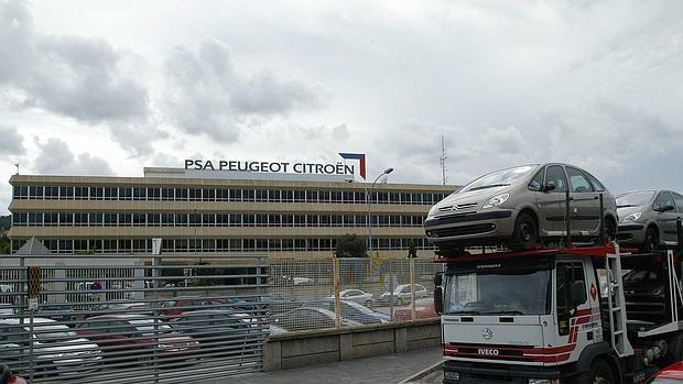 Planta de la automovilística gala en la ciudad gallega de Vigo