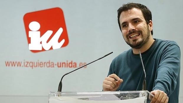 Alberto Garzón, líder de IU