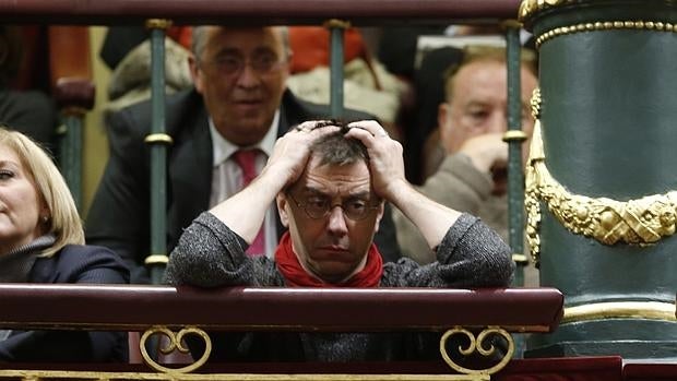 Juan Carlos Monedero, en el Congreso