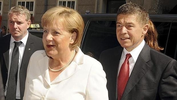 La canciller alemana Angela Merkel y su esposo, Joachim Sauer, habituales de La Gomera