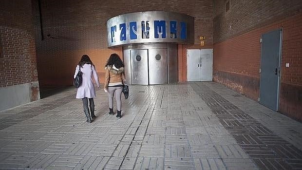 Entrada de la Sala Macumba de la estación de Chamartín, en una imagen de archivo