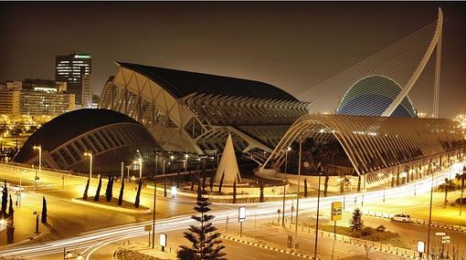 Imagen de archivo de la Ciudad de las Artes y las Ciencias de Valencia