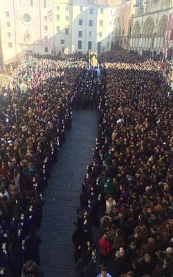 «Gloriosa e histórica» procesión del Camino del Calvario 400 años después