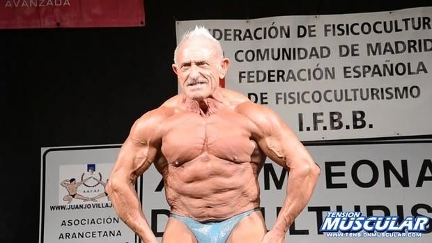 Manuel Valbuena, en una de su últimas exhibiciones