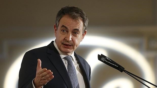 El expresidente del Gobierno José Luís Rodríguez Zapatero