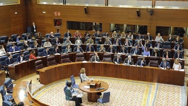 Pleno de la Asamblea de Madrid