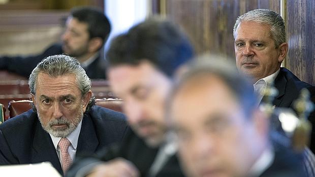 Francisco Correa y Pablo Crespo, en el juicio de Fitur