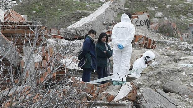 El cadáver fue encontrado en esta antigua cantera de Seseña