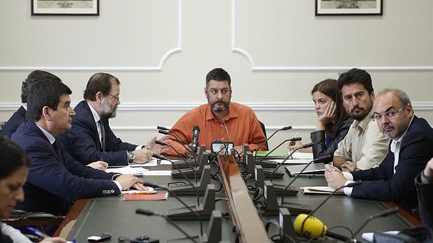 Imagen de la constitución de la comisióm de investigación