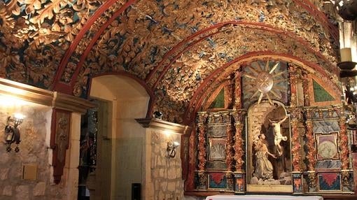 Cueva de Santo Domingo, ubicada en el Monasterio de Santo Domingo el Real