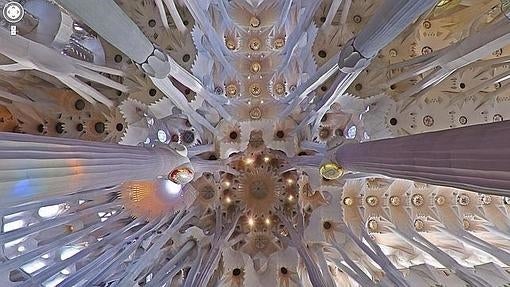 Nave principal de la Sagrada Familia