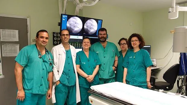 Especialistas de la Unidad de Arritmias del Departamento de Cardiología del hospital de Ciudad Real