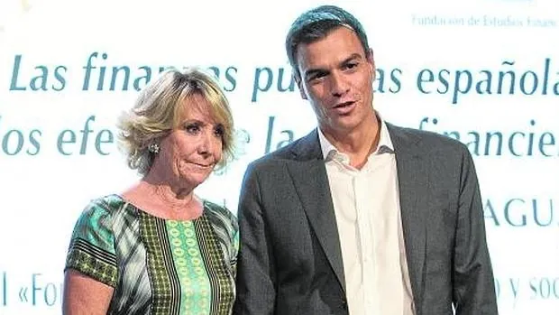 Admitida a trámite la demanda de Esperanza Aguirre contra Pedro Sánchez por llamarla «corrupta»