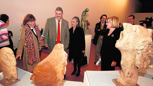 La exposición se inauguró en el Museo de Santa Cruz en enero de 2008