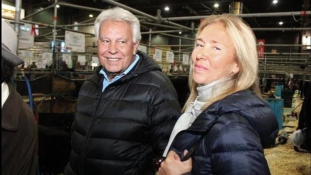 Felipe González y Mar García Vaqueo, en una imagen de archivo