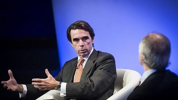 Aznar, en una imagen de archivo