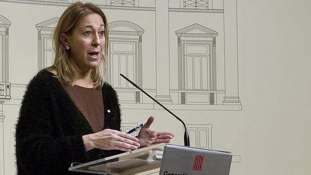 Neus Munté, portavoz de la Generalitat