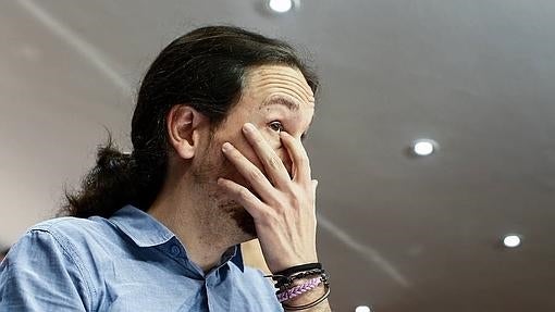 El líder de Podemos, Pablo Iglesias