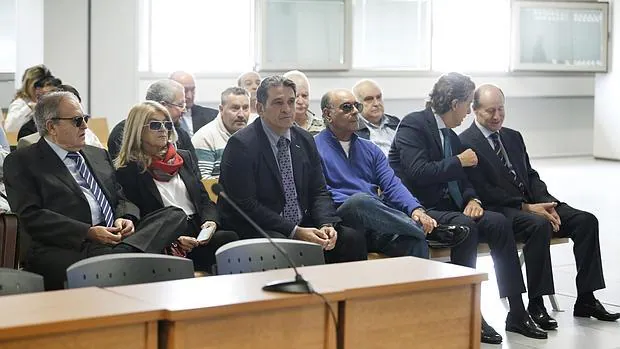 Imagen de la sala durante la lectura del veredicto