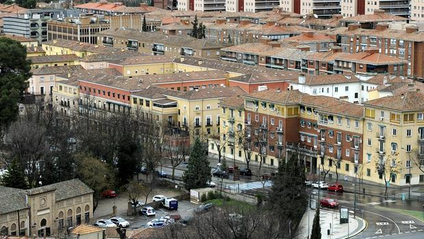 Bloque de viviendas en la avenida de la Reconquista