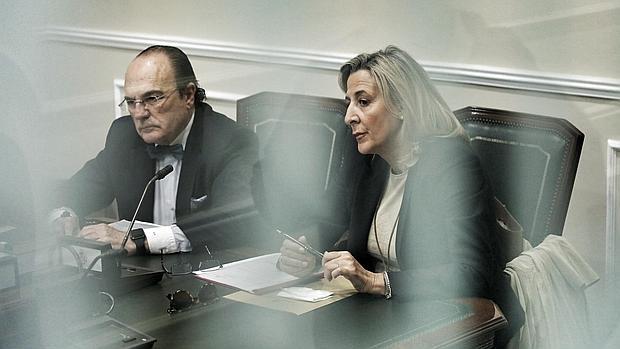 Imagen de la reunión de la comisión de investigación celebrada esye martes