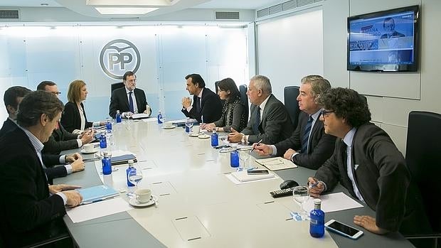 Reunión del Comité de Dirección del PP, encabezado por Rajoy, esta semana