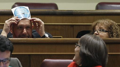 Imagen de Ricardo Sixto tomada en el Congreso en el año 2014