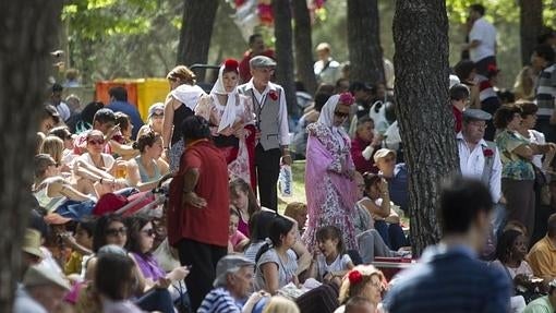 Los chulapos celebran las fiestas desde este jueves en la Pradera de San Isidro