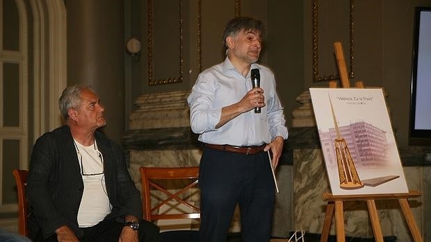 Presentación del boceto de la falla municipal de 2017