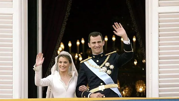Don Felipe y Doña Letizia contrajeron matrimonio el 22 de mayo de 2004