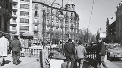 Boca de Metro de Chamberí antes de su cierre en 1966