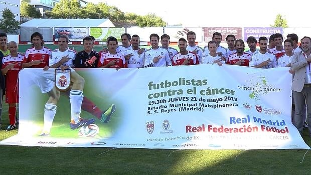 Foto de familia del encuentro disputado en 2015, también en San Sebastián de los Reyes