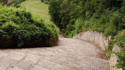 Los 186 escalones que separaban Mauthausen de la cantera de Wiener Graben