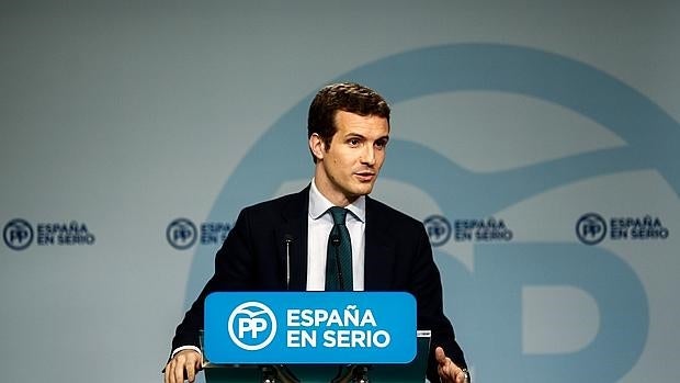 Pablo Casado, vicesecretario de Comunicación del PP