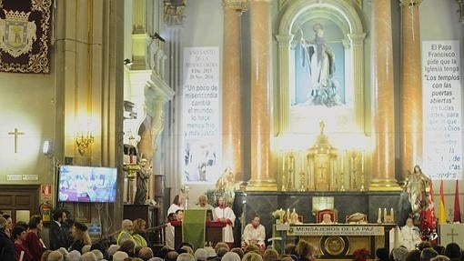 Interior de la Iglesia San Antón,