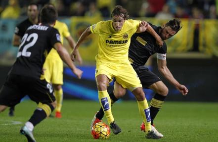 Tomás Pina, de Villarta de San Juan, debutó en Primera con el Mallorca y ahora juega en el Villarreal